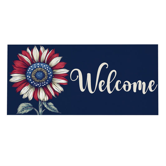 Sassafras Insert - Patriotic Vibrant Sunflower