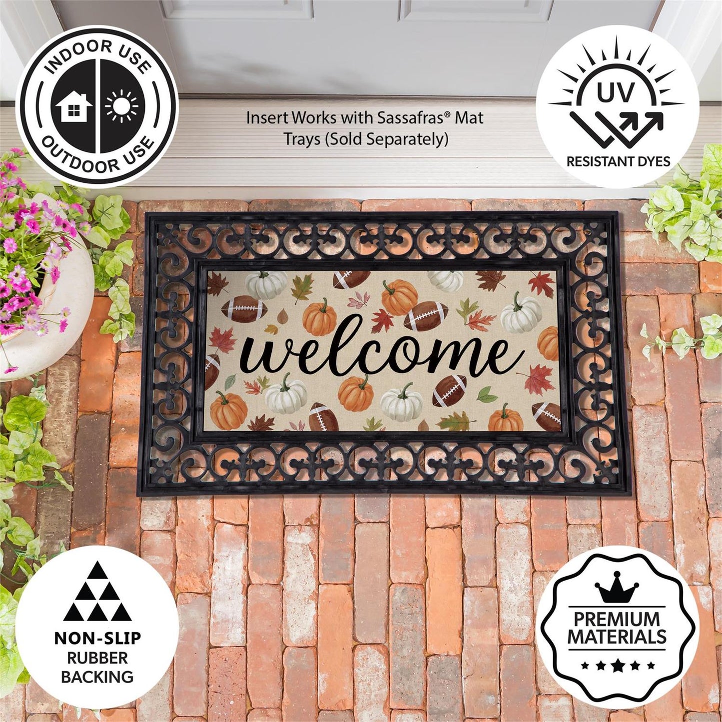 Sassafras Mat - Game Day Welcome