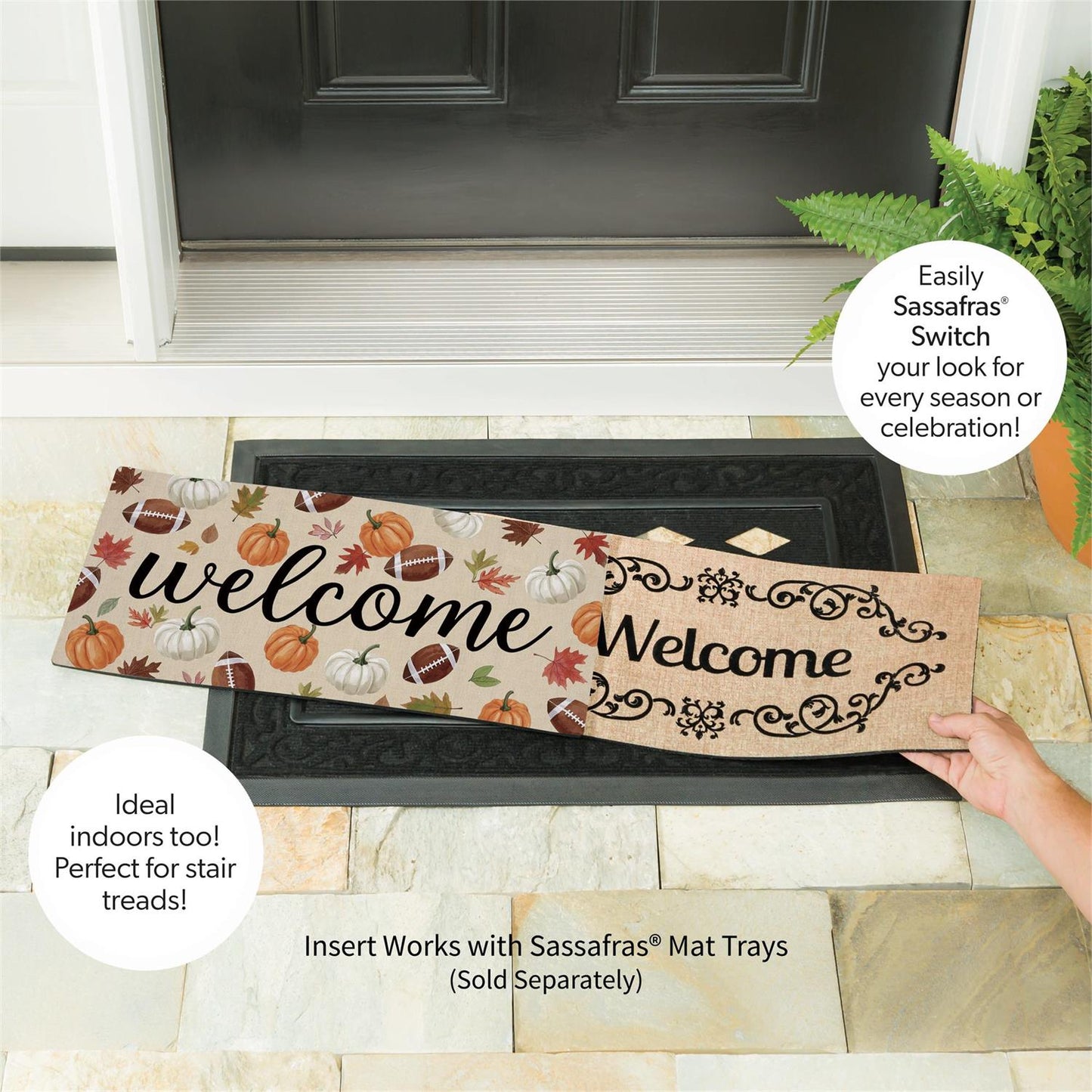 Sassafras Mat - Game Day Welcome