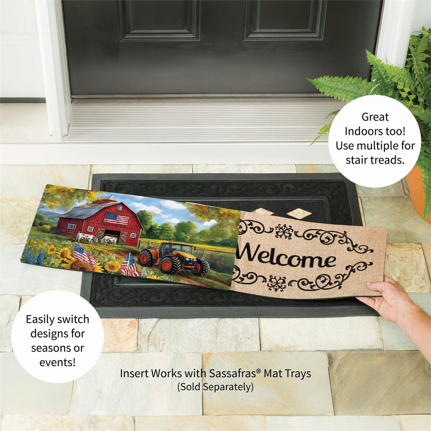 Sassafras Insert - Patriotic Land