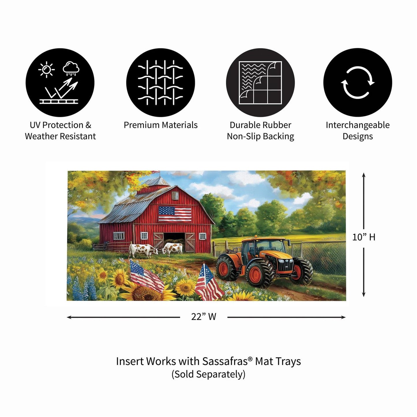 Sassafras Insert - Patriotic Land