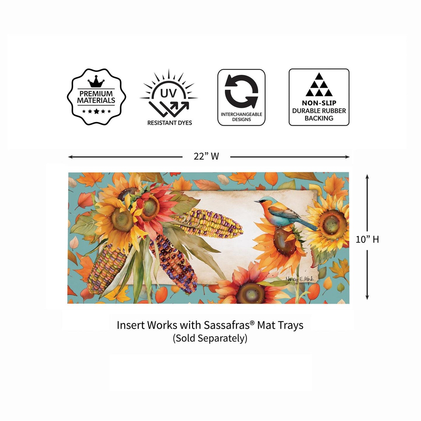 Sassafras Mat - Jeweled Fall Maize