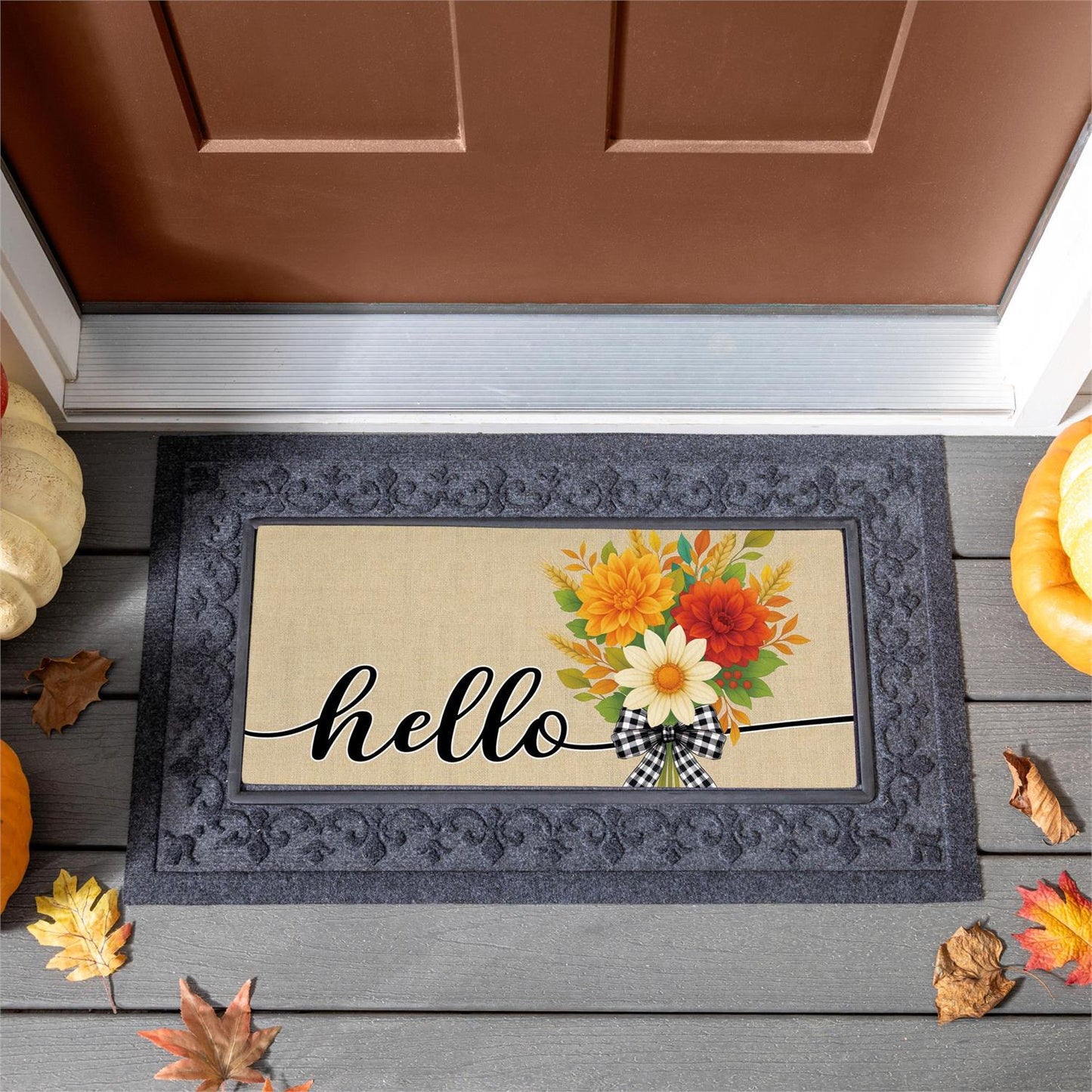 Sassafras Mat - Hello Bow Fall Florals