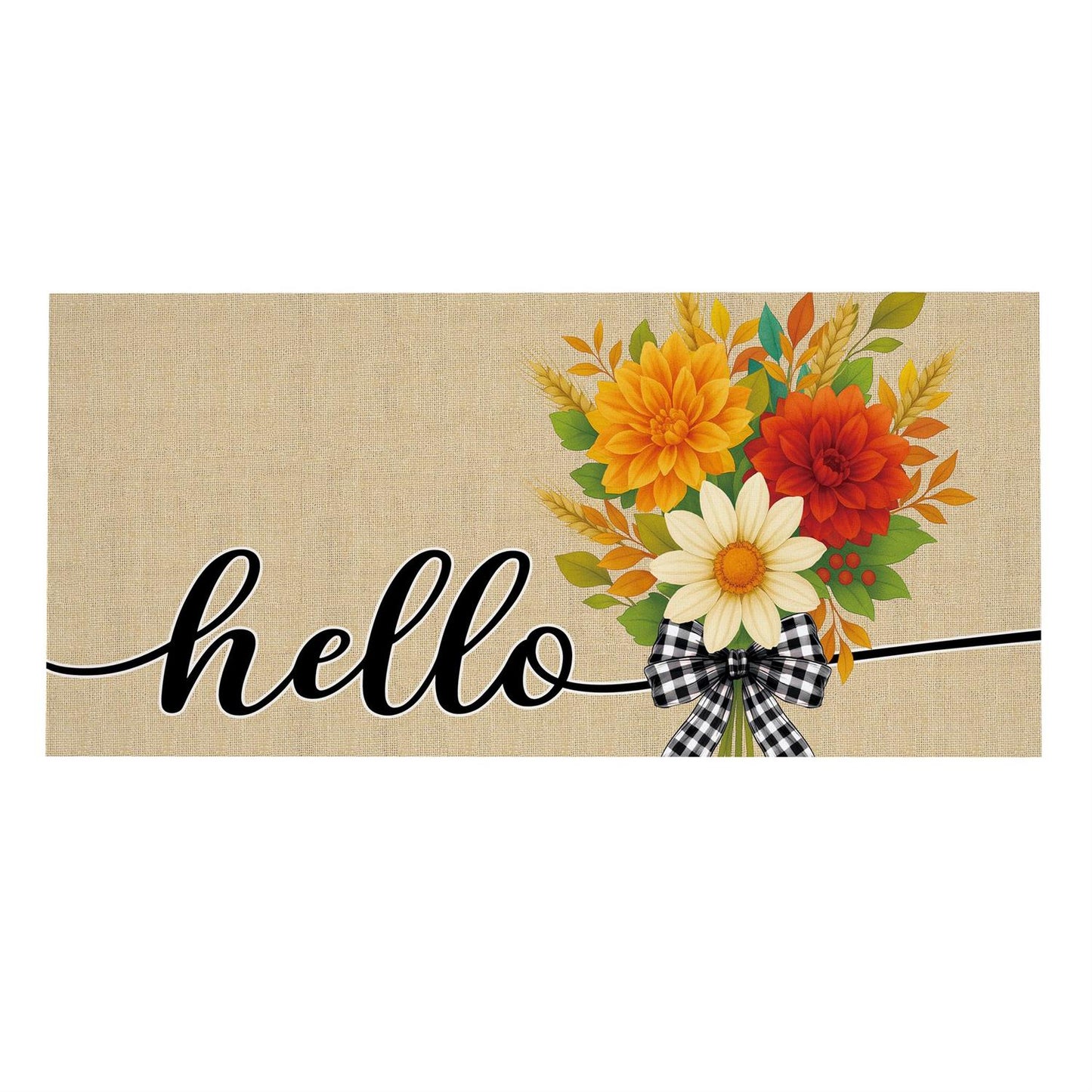 Sassafras Mat - Hello Bow Fall Florals