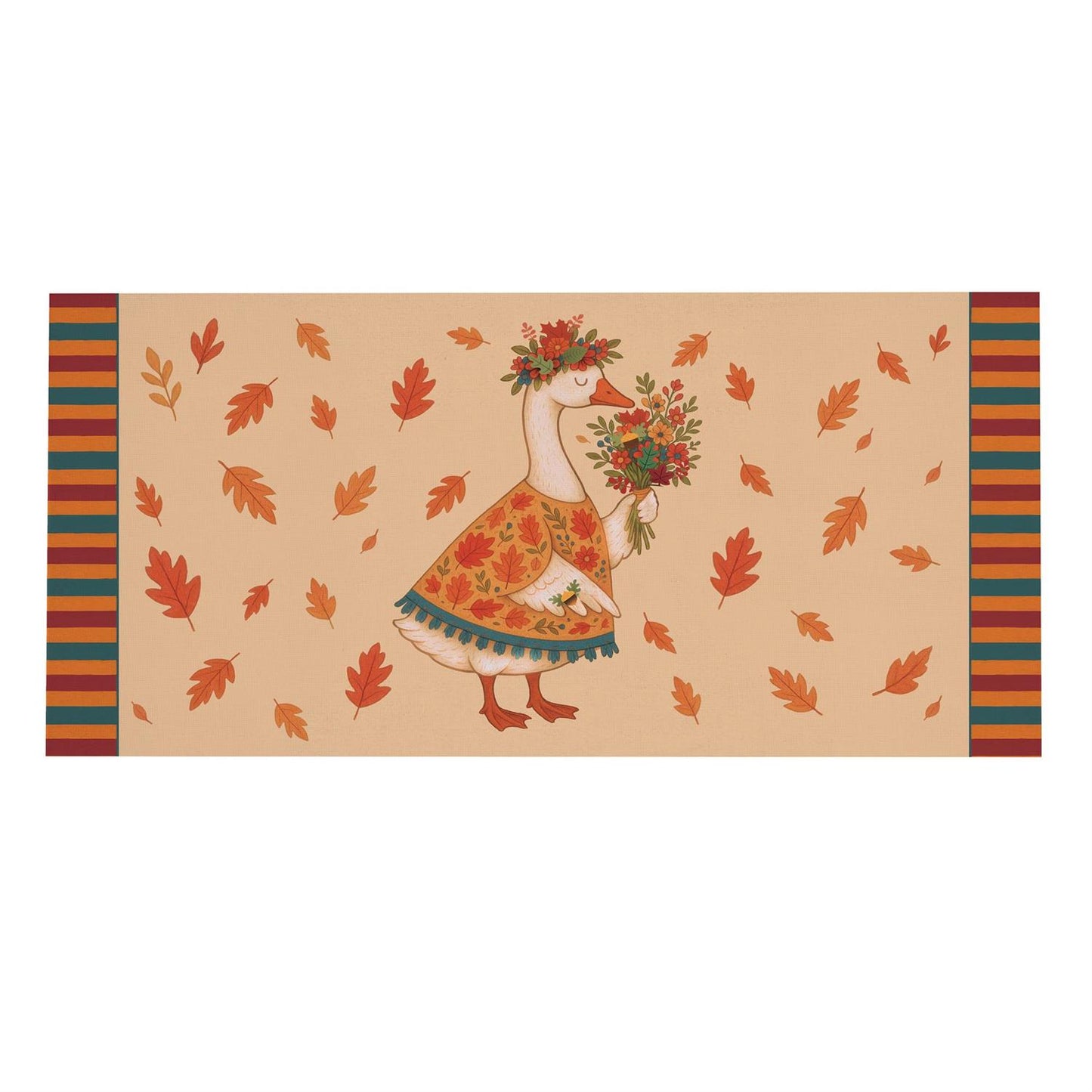 Sassafras Mat - Festive Goose