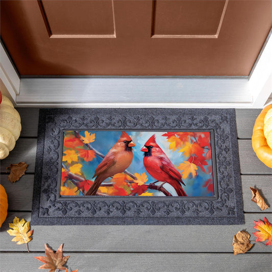 Sassafras Mat - Colorful Cardinal