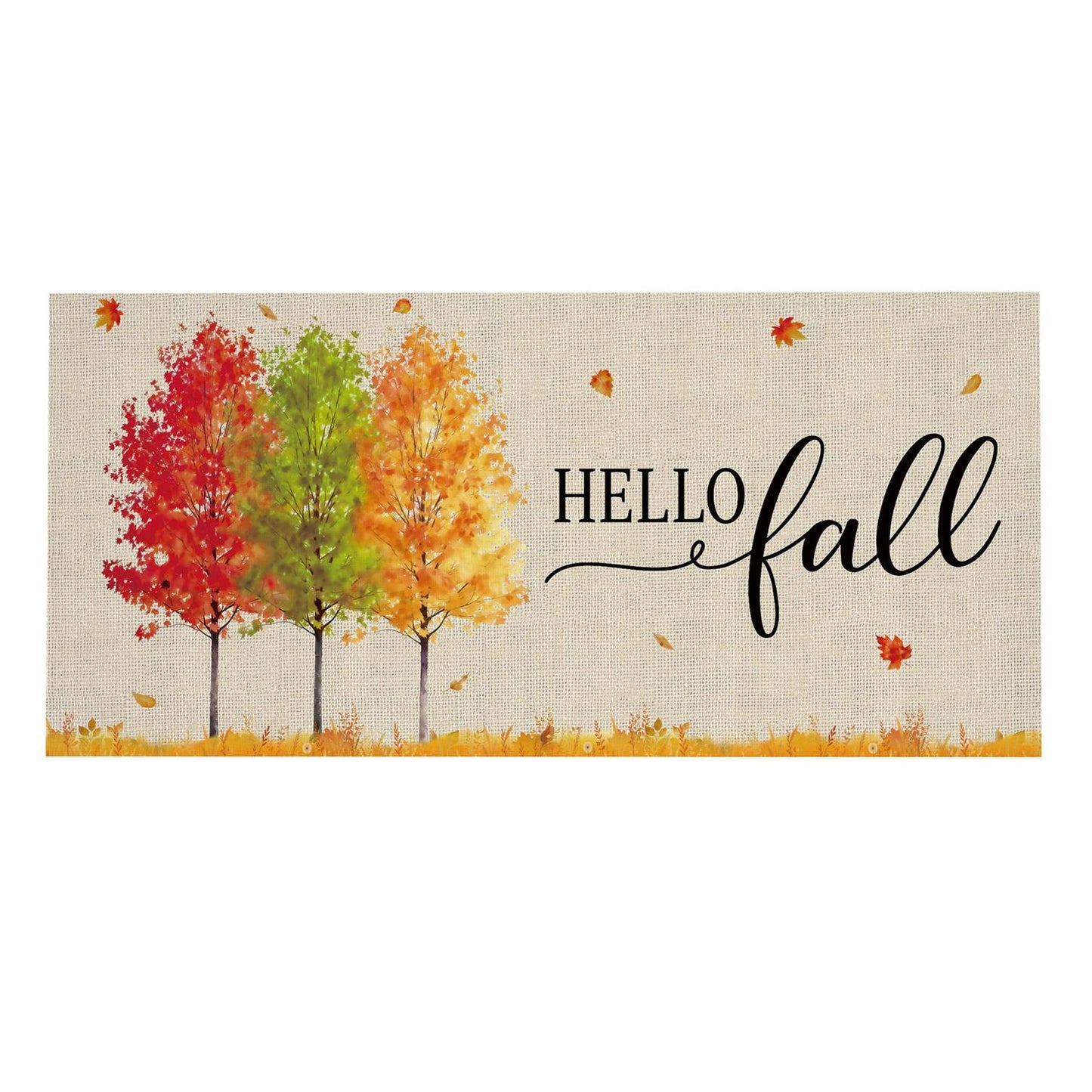 Sassafras Mat - Hello Fall Autumn Trees