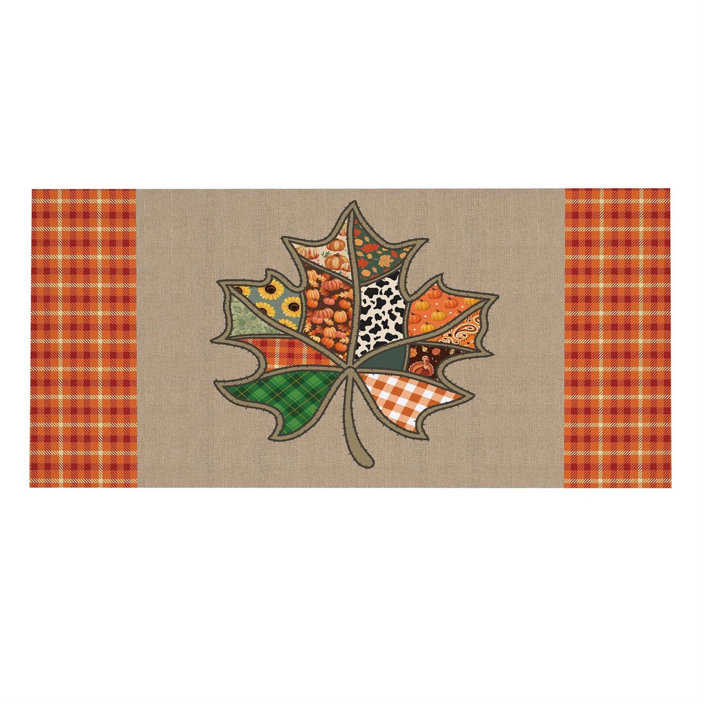 Sassafras Mat - Quilted Fall Leaf