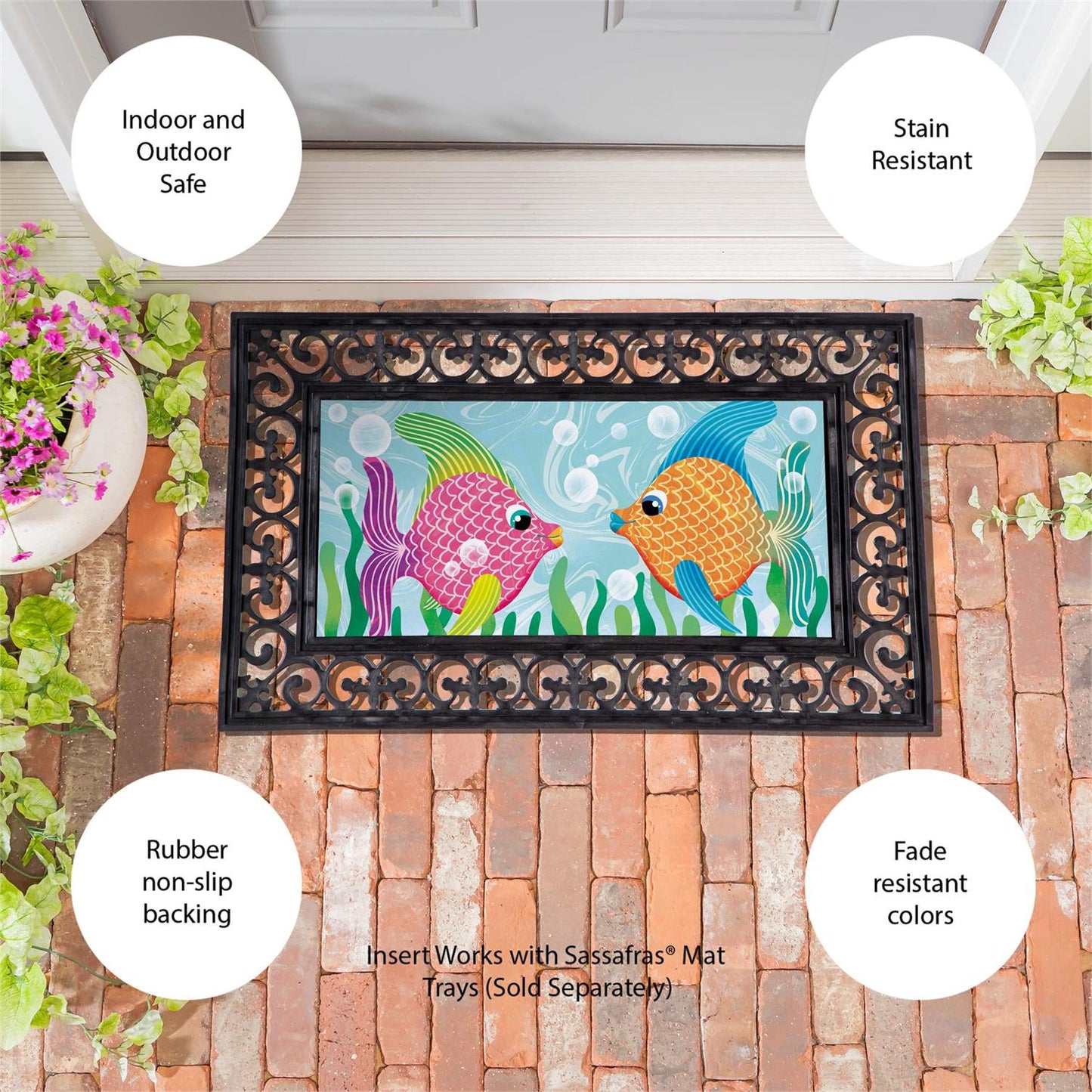 Sassafras Insert - Funky Tropical Fish