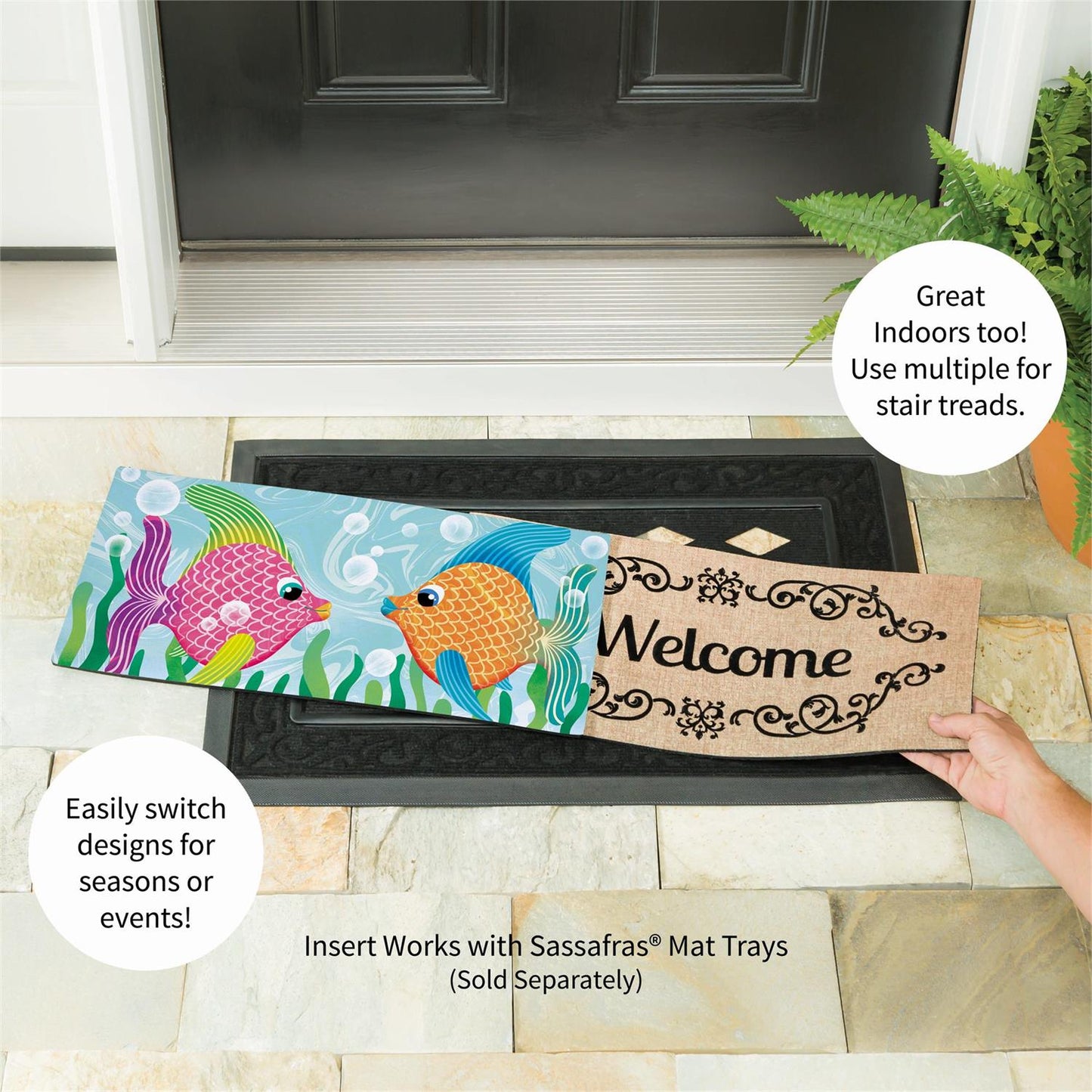 Sassafras Insert - Funky Tropical Fish