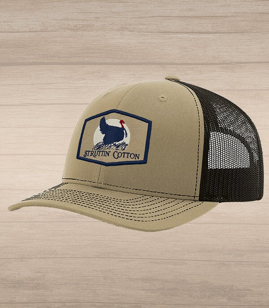 Trucker Hat - Turkey Sunrise Patch Khaki