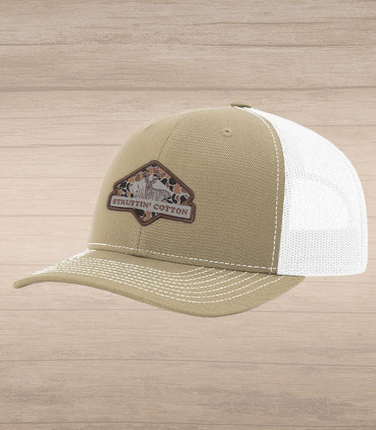 Trucker Hat - Diamond Buck Khaki