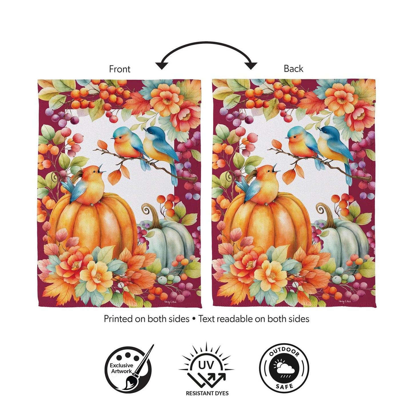 House Flag - Bird Talk