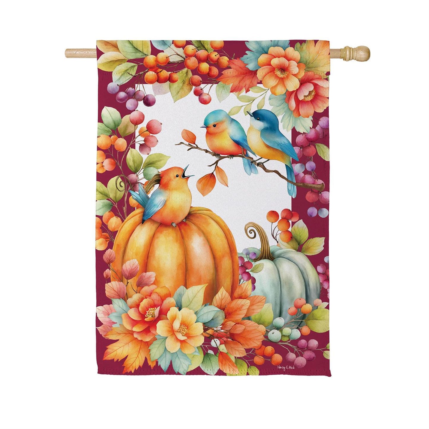 House Flag - Bird Talk