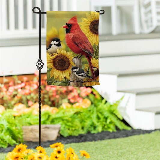 Garden Flag - Sunflower Days Suede