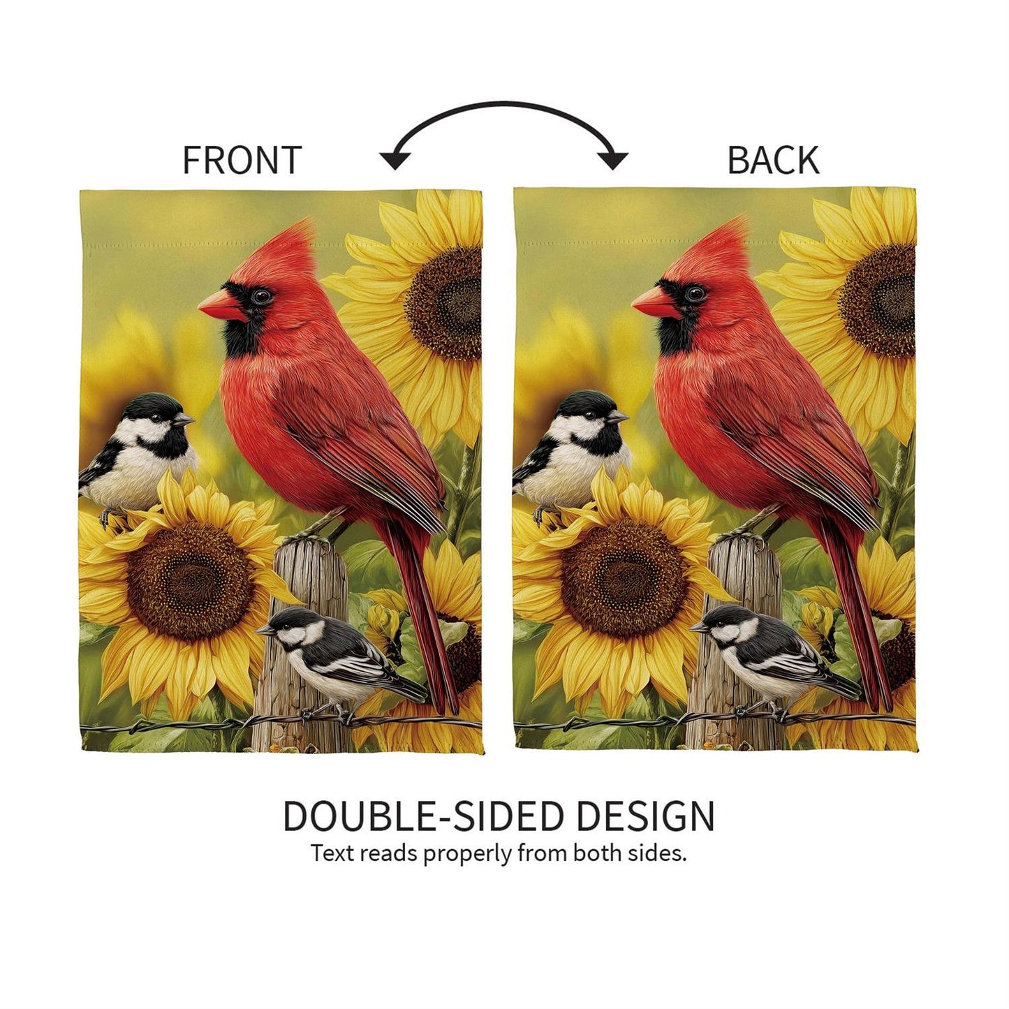 Garden Flag - Sunflower Days Suede