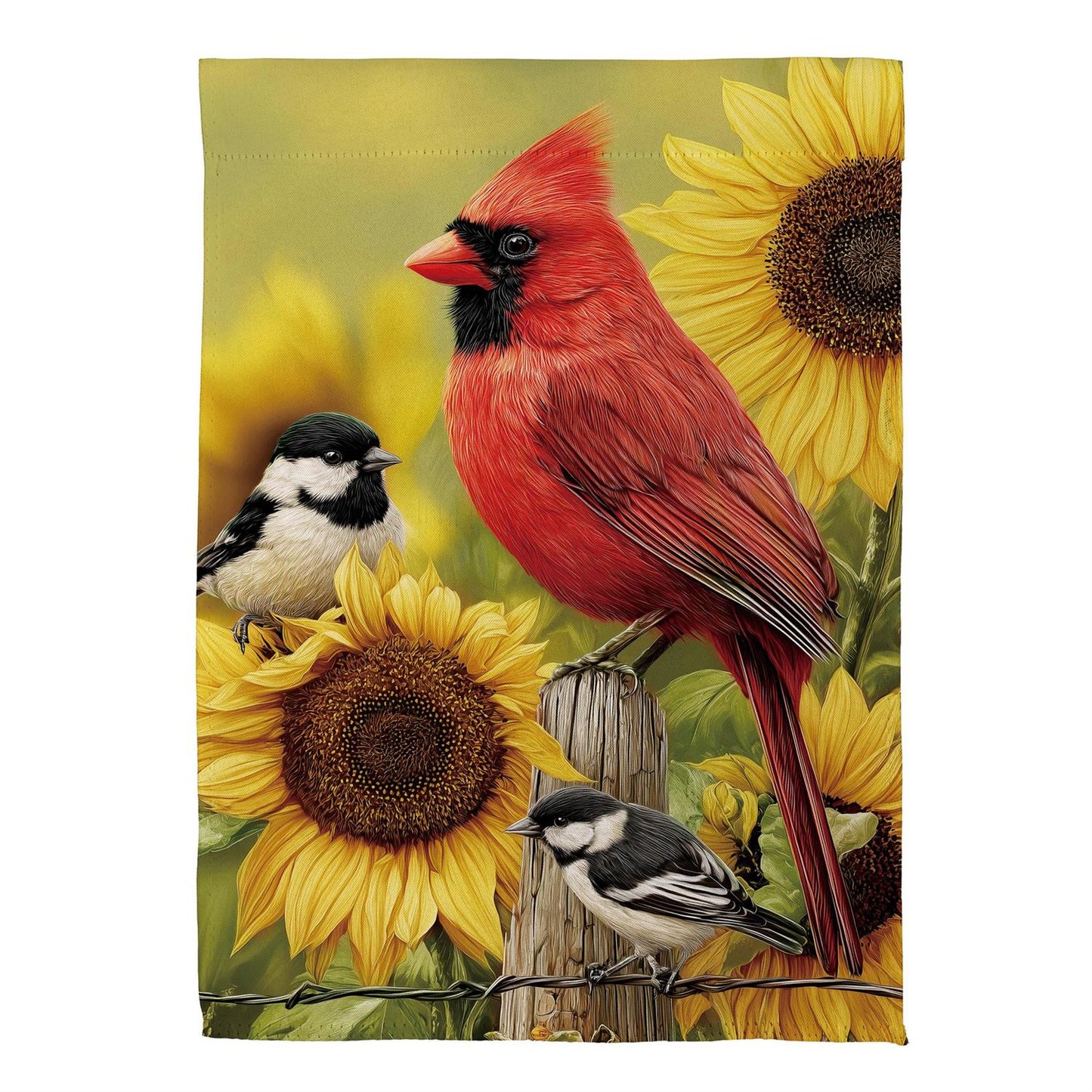 Garden Flag - Sunflower Days Suede