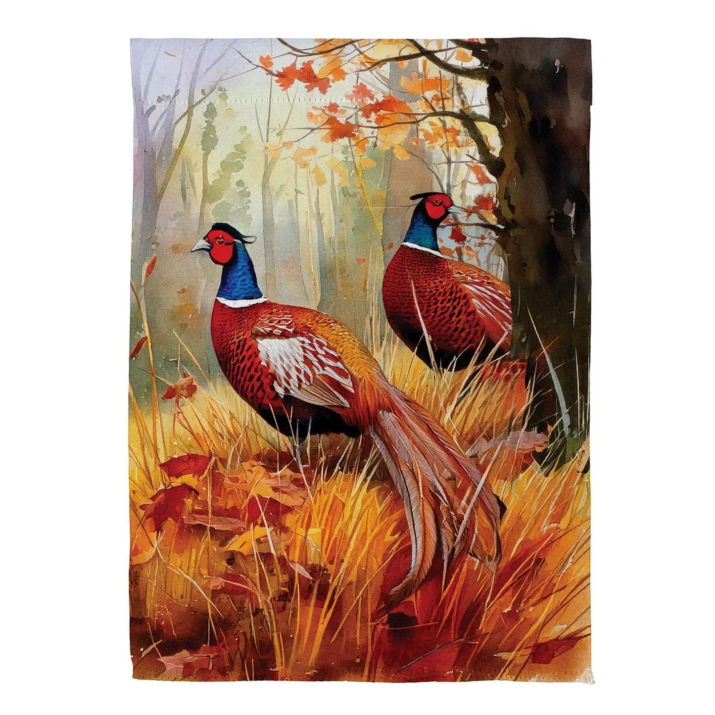Garden Flag - Forest Pheasants