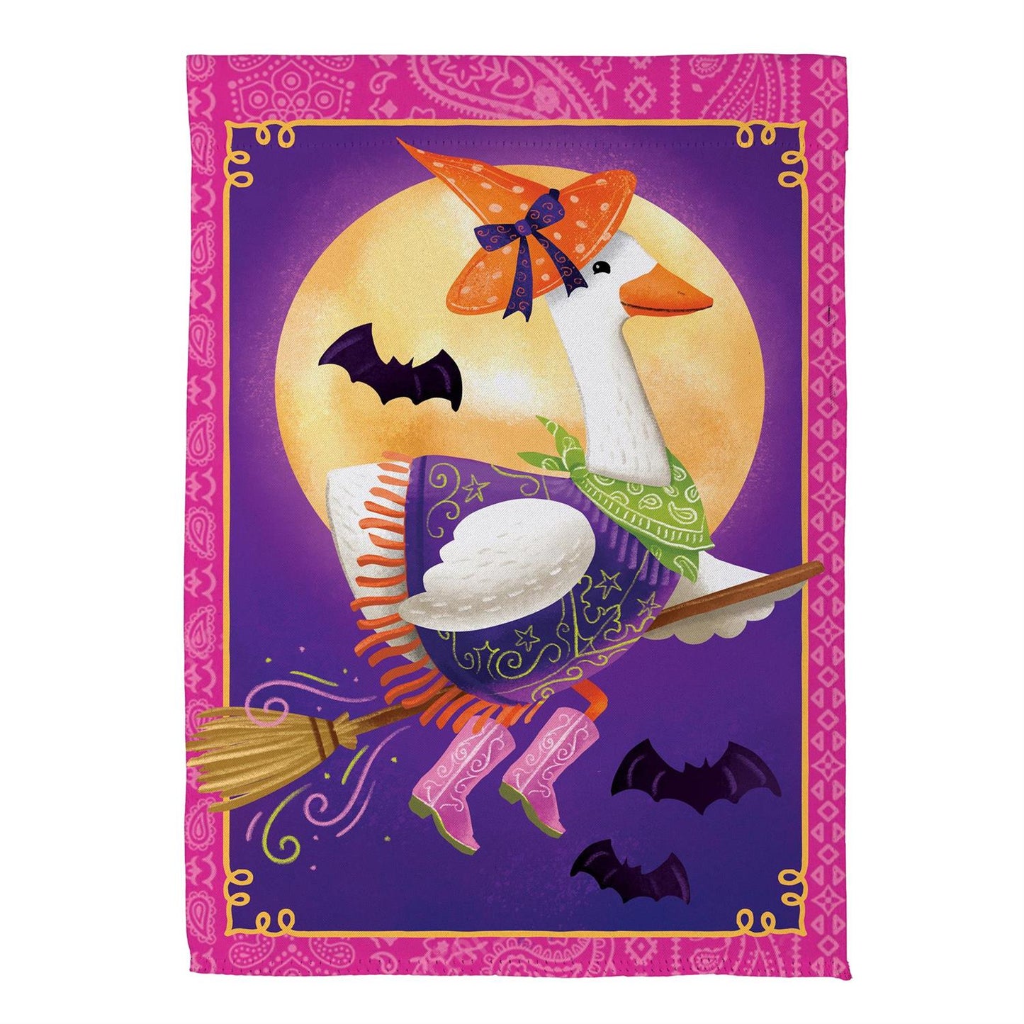 Garden Flag - Witchy Goose