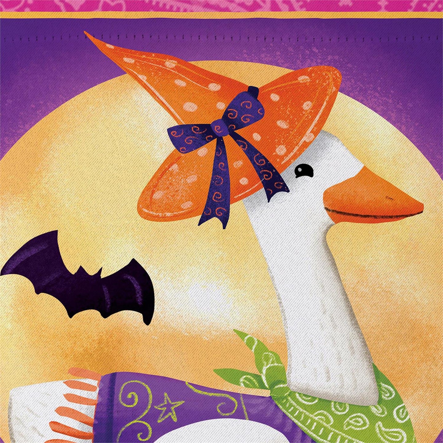 Garden Flag - Witchy Goose