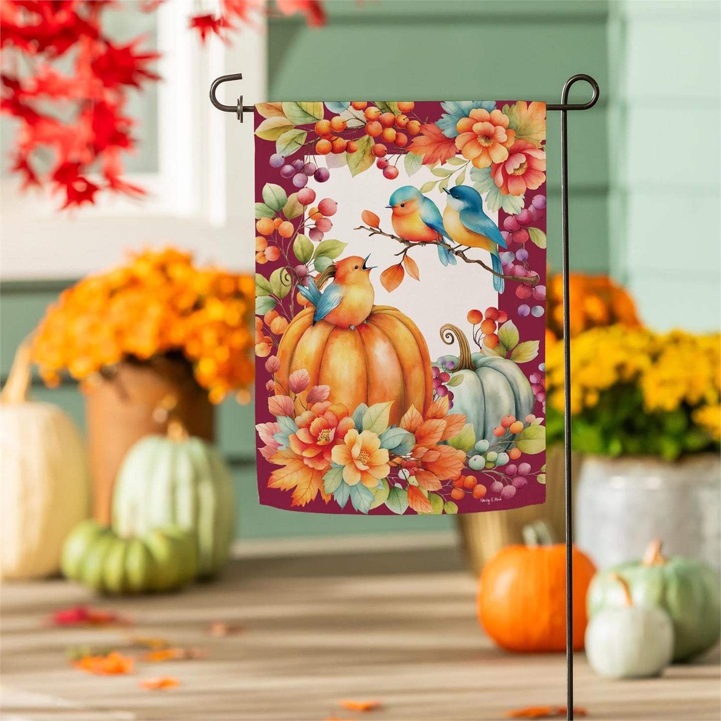 Garden Flag - Bird Talk