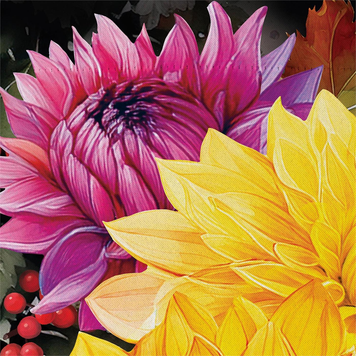 Garden Flag - Fall Mums