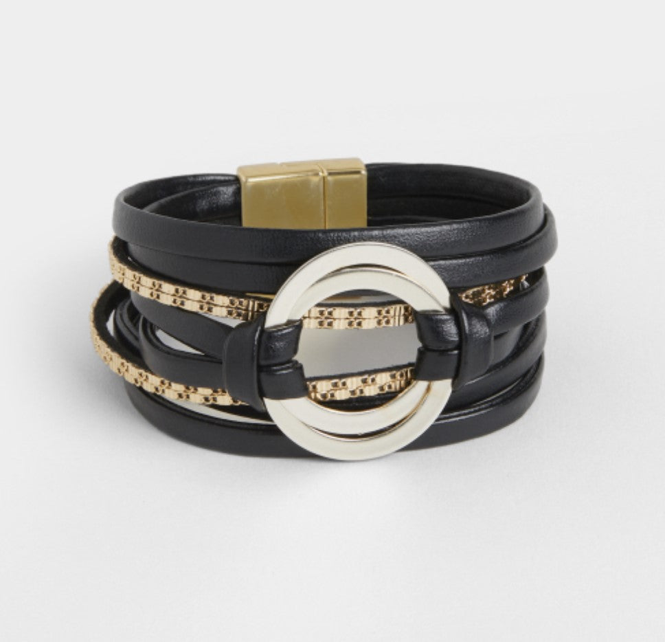 Delicia Magnetic Braclet - Black