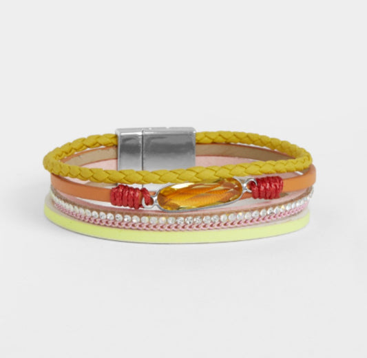 Keiko Bracelet - Yellow