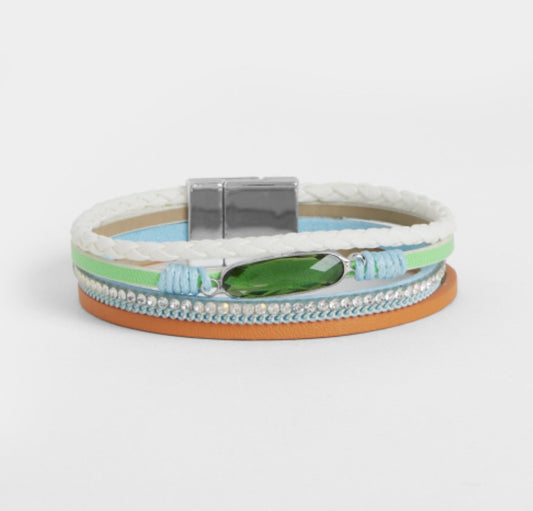 Keiko Bracelet - Green