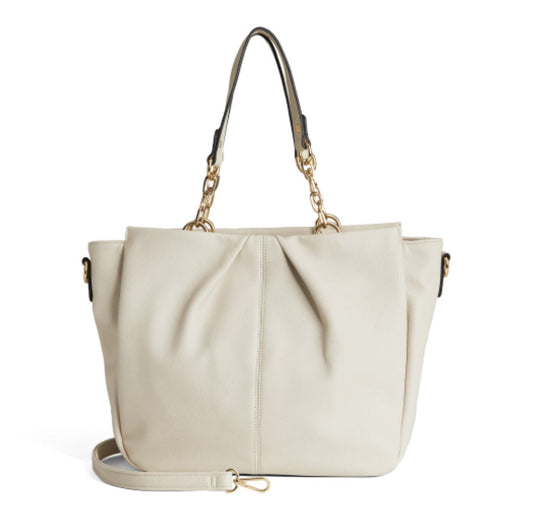 Beatrix Tote + Crossbody - Oyster