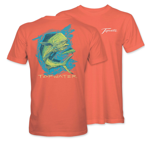 T-shirt - Mahi Pattern - Melon