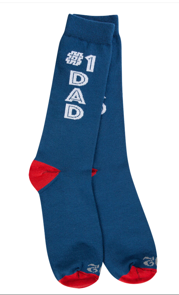 No. 1 Dad Socks