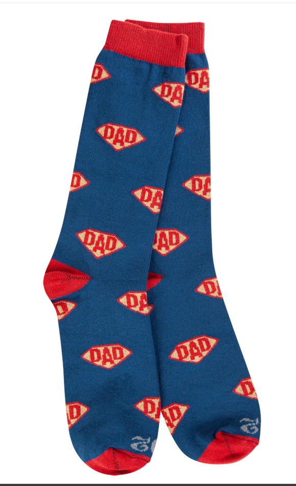 Super Dad Socks