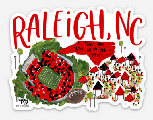 Sticker - Raleigh College Town