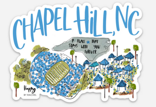 Sticker - Chapel Hill Town