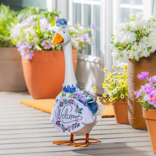 Goose Outfit - Hydrangea Happiness