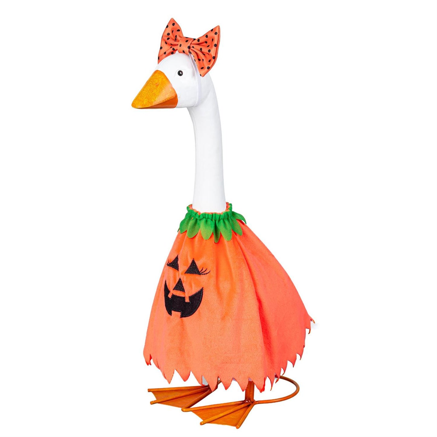 Goose Outfit - Pumpkin Poncho
