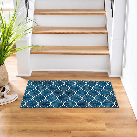 Washable Rug 24x36 - Gilded Meadow Geometric