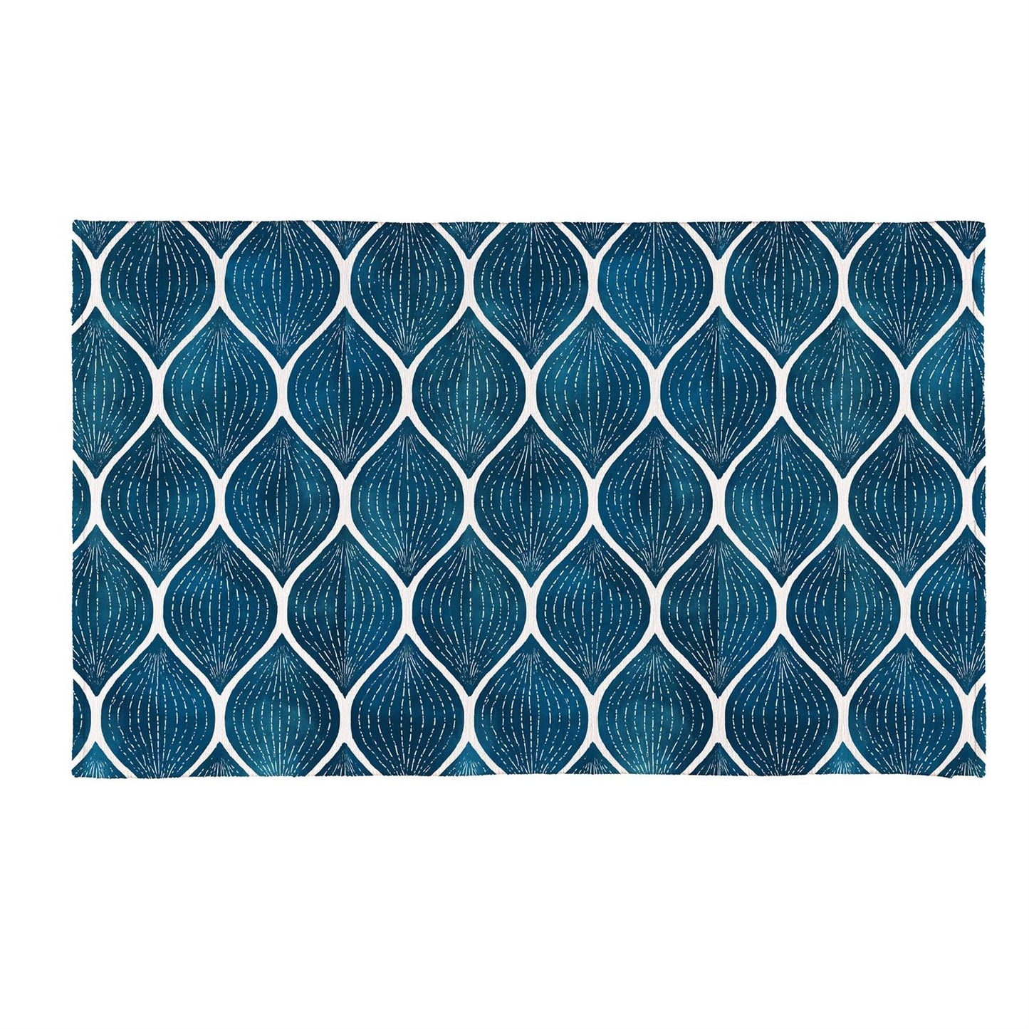 Washable Rug 24x36 - Gilded Meadow Geometric