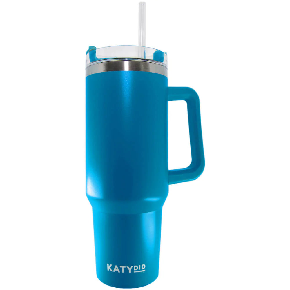 Tumbler Cup w/ Handle - Blue