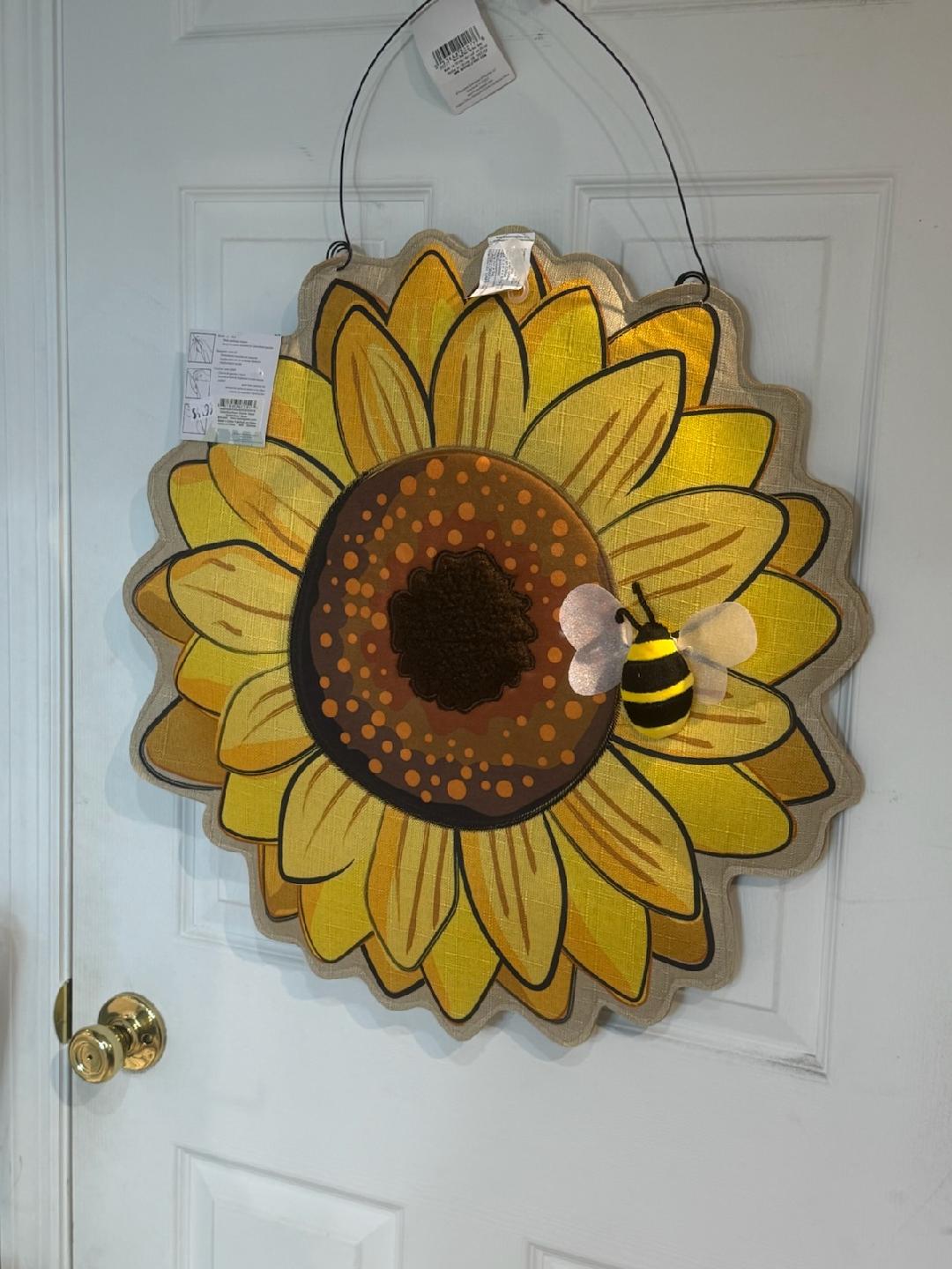 Estate Door Decor - Daisy/Sunflower Doub