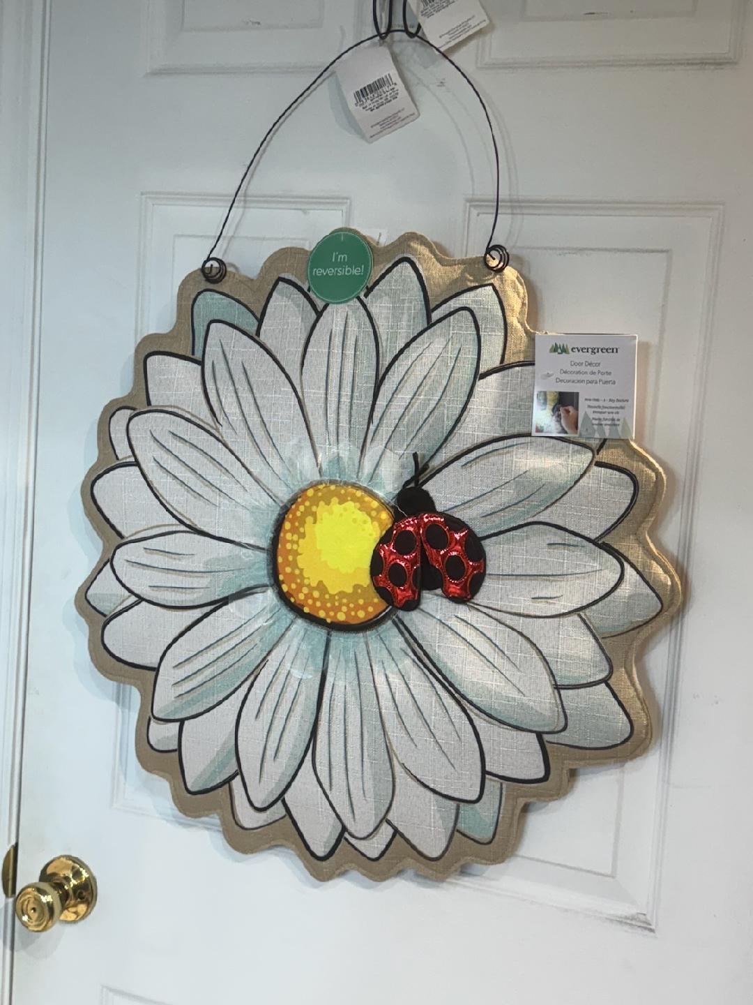 Estate Door Decor - Daisy/Sunflower Doub
