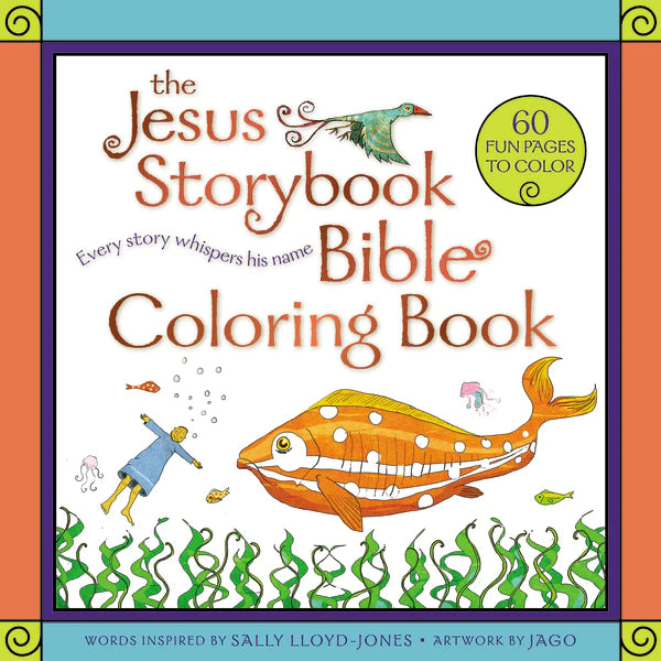 Jesus Storybook Coloring Book for Kids
