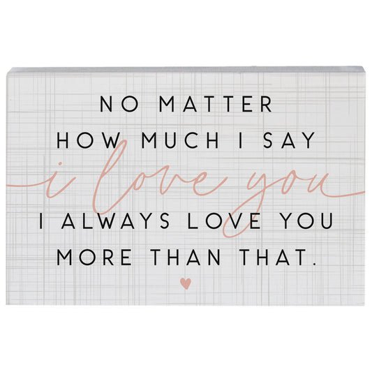 Love More Than Block