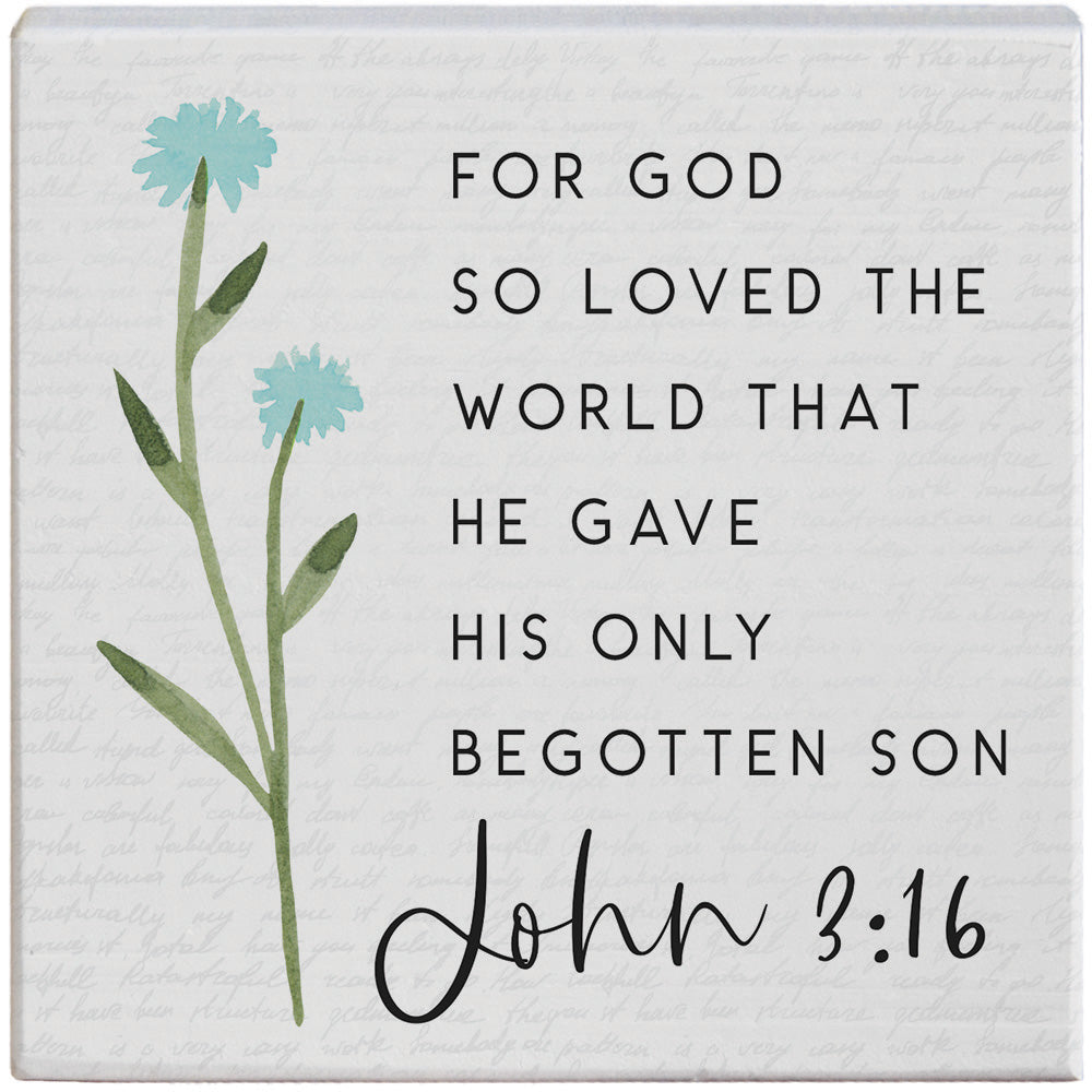 John 3:16 Sign