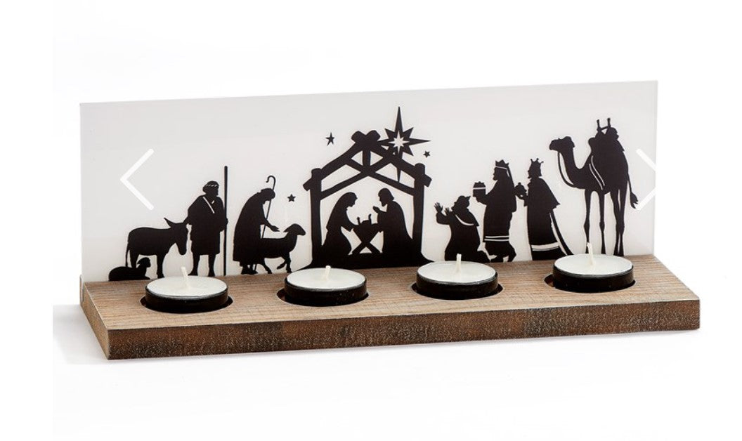 Nativity Tea Light