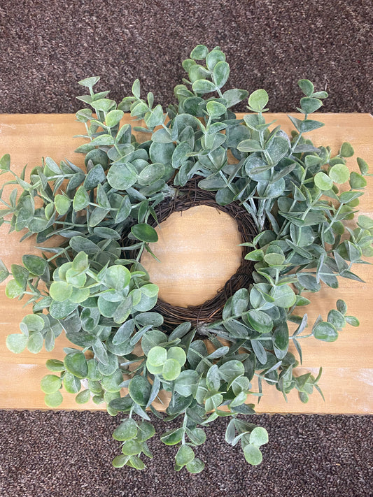 10.5" Eucalyptus Mini Wreath